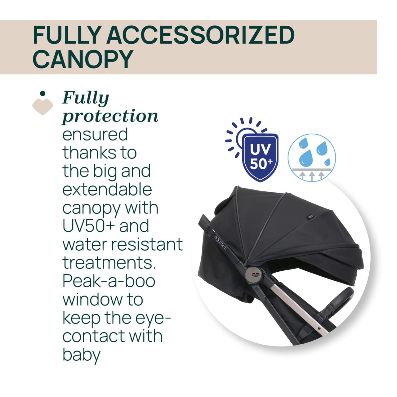 Chicco Puericultură Carucior Sport Chicco Dolomiti 8716394-8 | Off-road, Charcoal, 0 Luni+
