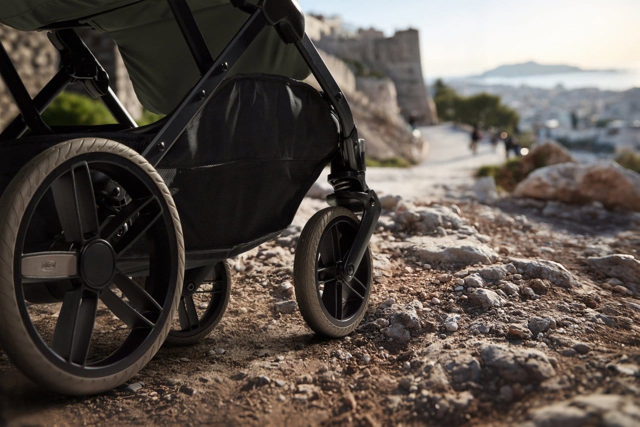 Chicco Puericultură Carucior Sport Chicco Dolomiti 8716394-8 | Off-road, Charcoal, 0 Luni+