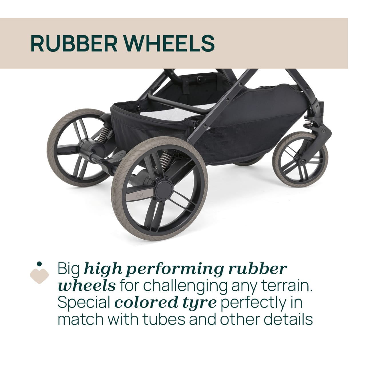 Chicco Puericultură Carucior Sport Chicco Dolomiti 8716394-8 | Off-road, Charcoal, 0 Luni+