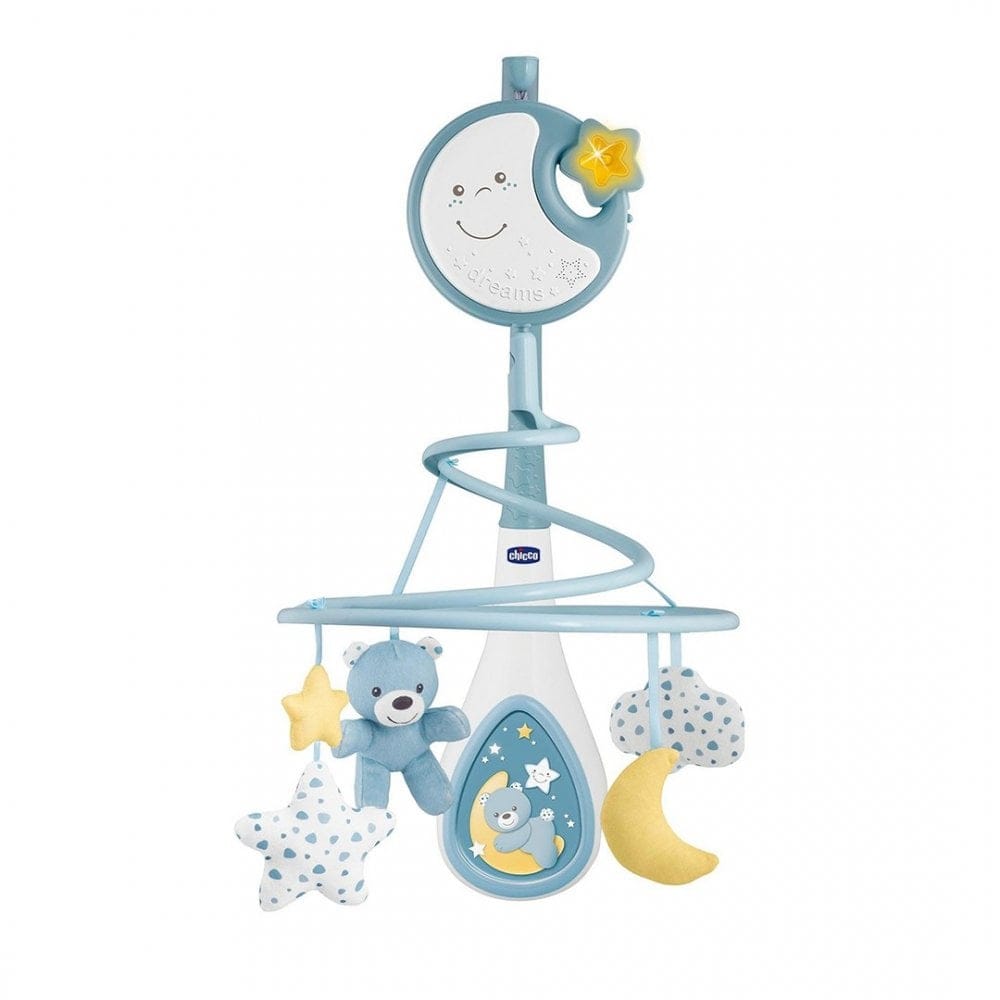 Chicco Îngrijire bebe Carusel Muzical Chicco Next 2 Dreams 076272-1 | Bleu, 0 Luni+