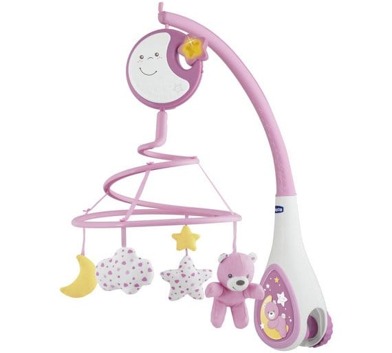 Chicco Îngrijire bebe Carusel Muzical Chicco Next 2 Dreams 076271-1 | Roz, 0 Luni+