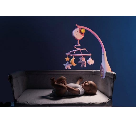 Chicco Îngrijire bebe Carusel Muzical Chicco Next 2 Dreams 076271-1 | Roz, 0 Luni+