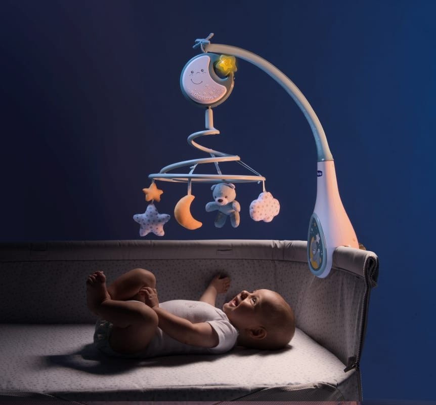 Chicco Îngrijire bebe Carusel Muzical Chicco Next2Dreams 076270-1 | Unisex, 0 Luni+