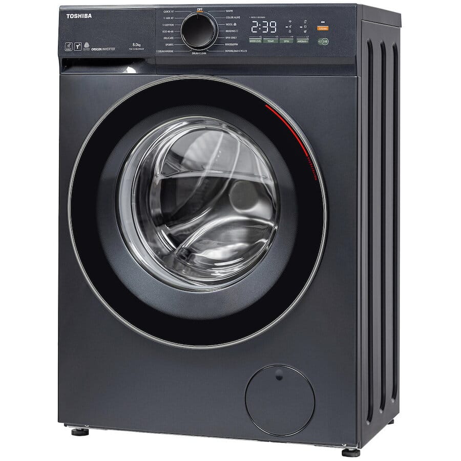 Toshiba Masina de spalat rufe Masina de spalat rufe Toshiba TW-T21BU90UWBK(MG) | 8kg, 1400rpm, Clasa A, Wi-Fi, Inverter, Abur
