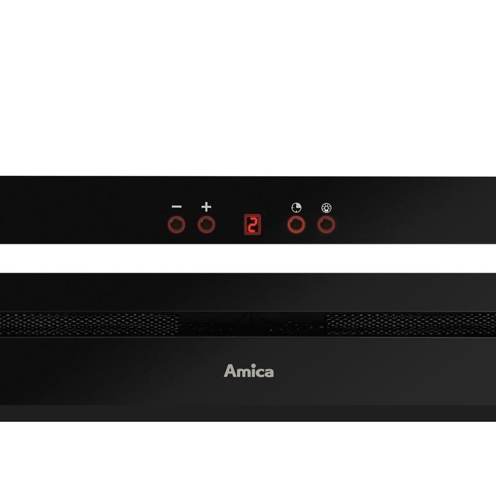 Hota Incorporabila Amica OMC6451B HC | 60cm, 652m3/h, 3 Trepte, Telecomanda, Negru