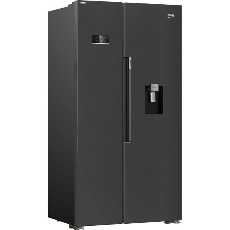 Beko SBS Side-by-Side Beko GN163241DXBRN | 576L, No Frost, Clasa E, HarvestFresh