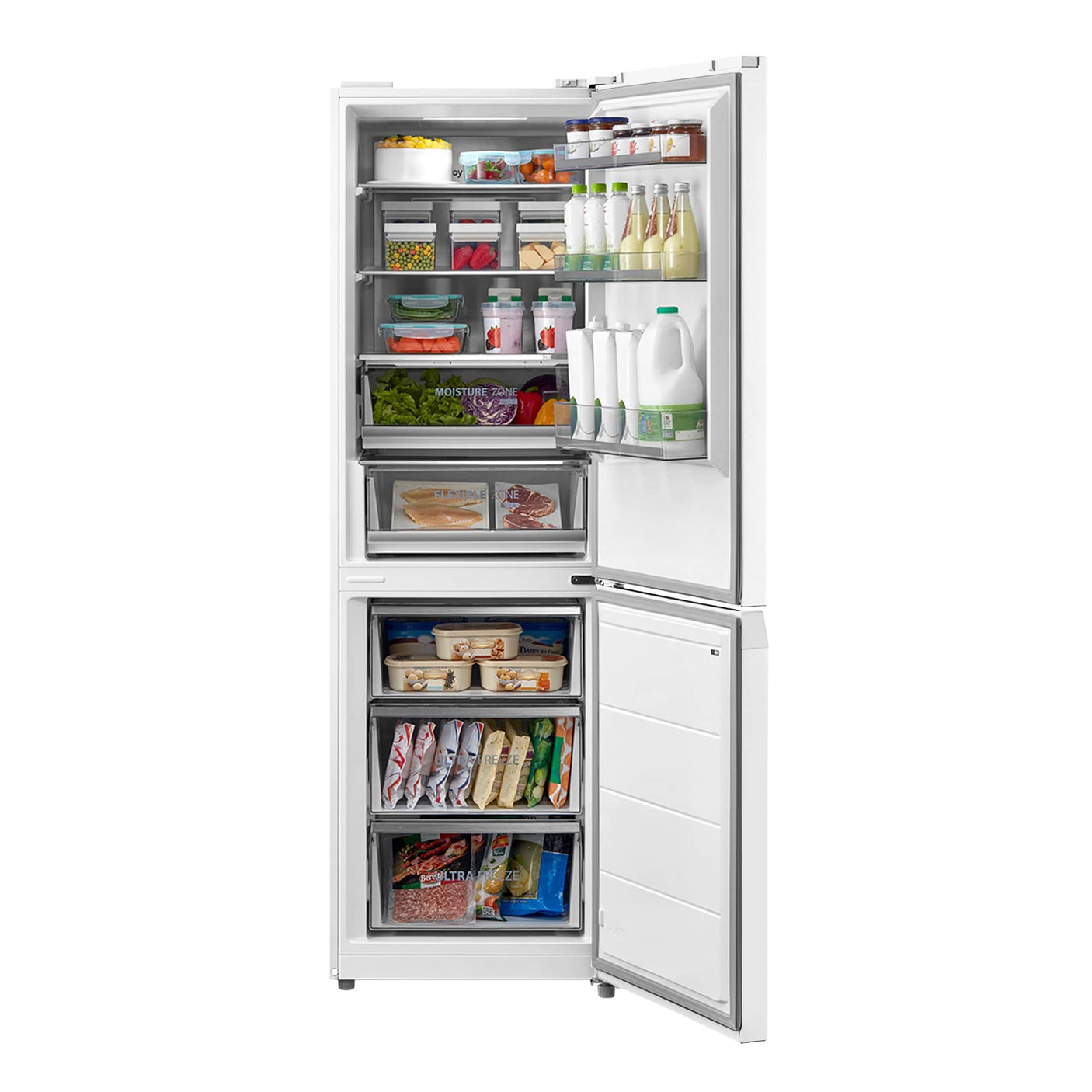 Toshiba Combina frigorifica Combina frigorifica Toshiba GR-RB449WE-PMJ(51) | 338L, No Frost, Clasa E, Display LED, 59.5x66x185.8cm