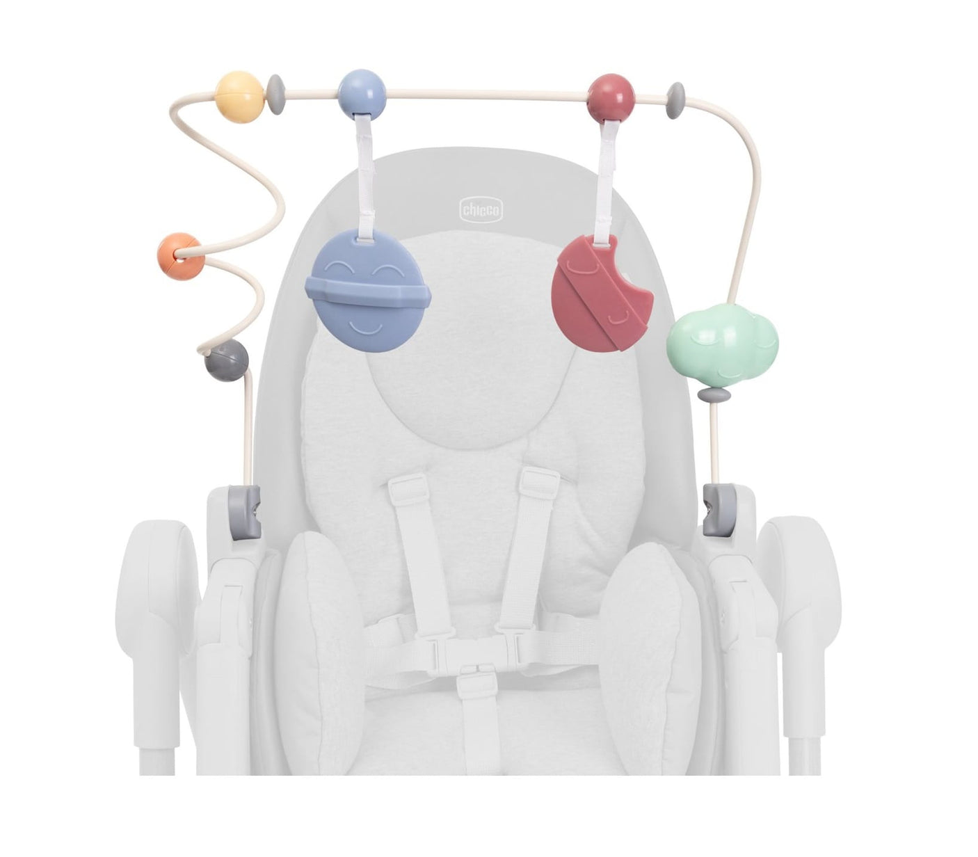 Chicco Jucării Centru Activitati Chicco 8714393-8 | Bara cu Jucarii, Rainbow, Polly Armonia, 0luni+