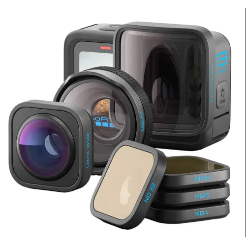 Cameră de Acțiune GoPro CHDRB-132-RW | HERO13 Black + Lentile HB, 5.3K60, HB Lens Collection, Negru