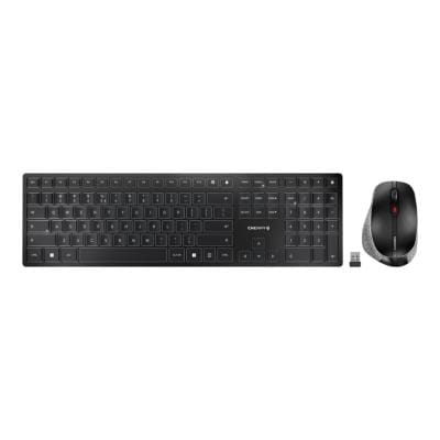 Cherry Set tastatură și mouse wireless Cherry DW 9500 SLIM, profil subțire, ergonomic, negru (JD-9500DE-2)