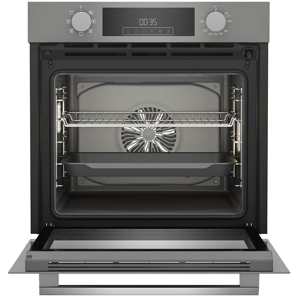 Cuptor electric incorporabil Arctic, 71l, 6 functii, Clasa A, display, AeroCooking, Autocuratare catalitica, Manhattan G
