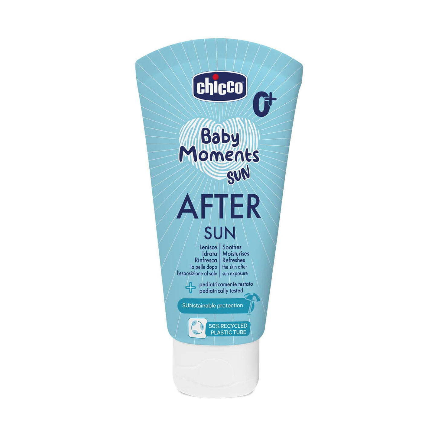 Chicco Puericultură Crema Protectie Dupa Plaja Chicco Baby Moments 11261-9 | 150ml, 0 Luni+