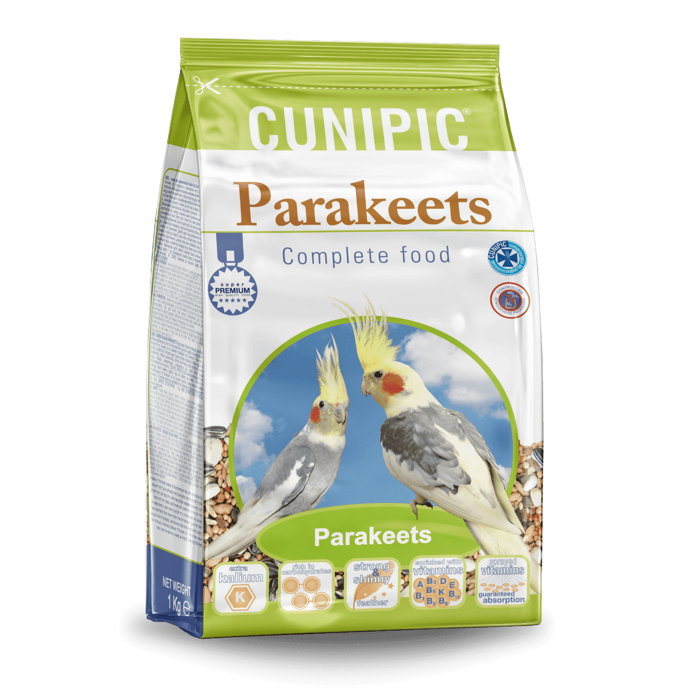 CUNIPIC Hrana pasari Hrană Păsări CUNIPIC MF.10219 | 1kg, Negru