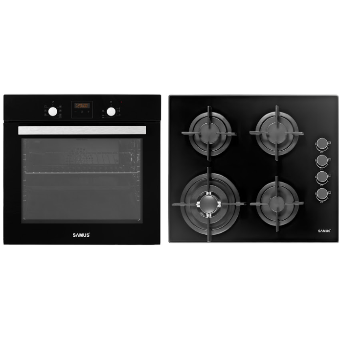 Pachet Built-In Samus SC639CEGV+PSG-64SG6 | Cuptor + Plită Gaz