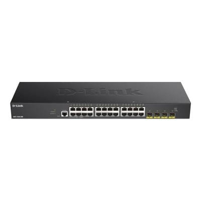 D-LINK Switch Switch Smart Managed D-Link DGS-1250-28X, 28 porturi, 24x Gigabit, 4x 10G SFP+ Uplink, rackabil