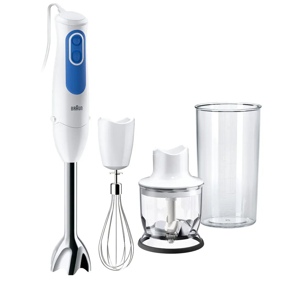 De'Longhi Mixer Mixer Vertical Braun MQ3025WH | 700W, Pahar 0.6L, Tocator 0.35L, 2 Viteze