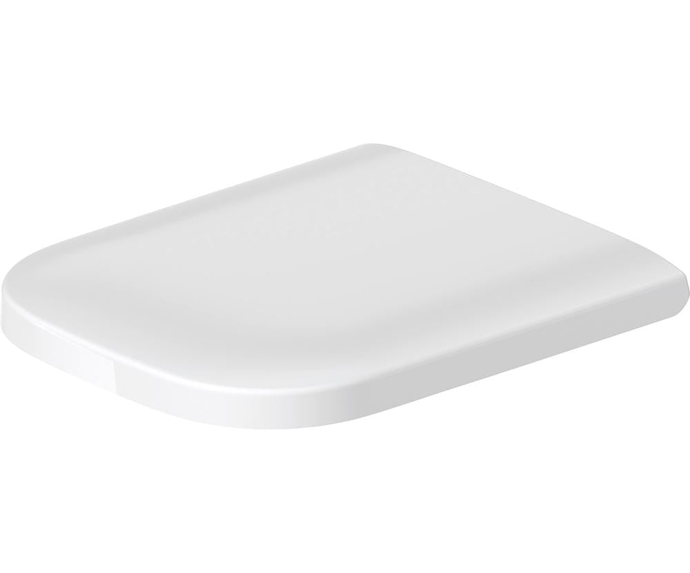 Duravit Capac WC Capac WC Duravit Happy D.2 0064590000 | Soft Close, Balamale Inox, Dreptunghiular, Alb
