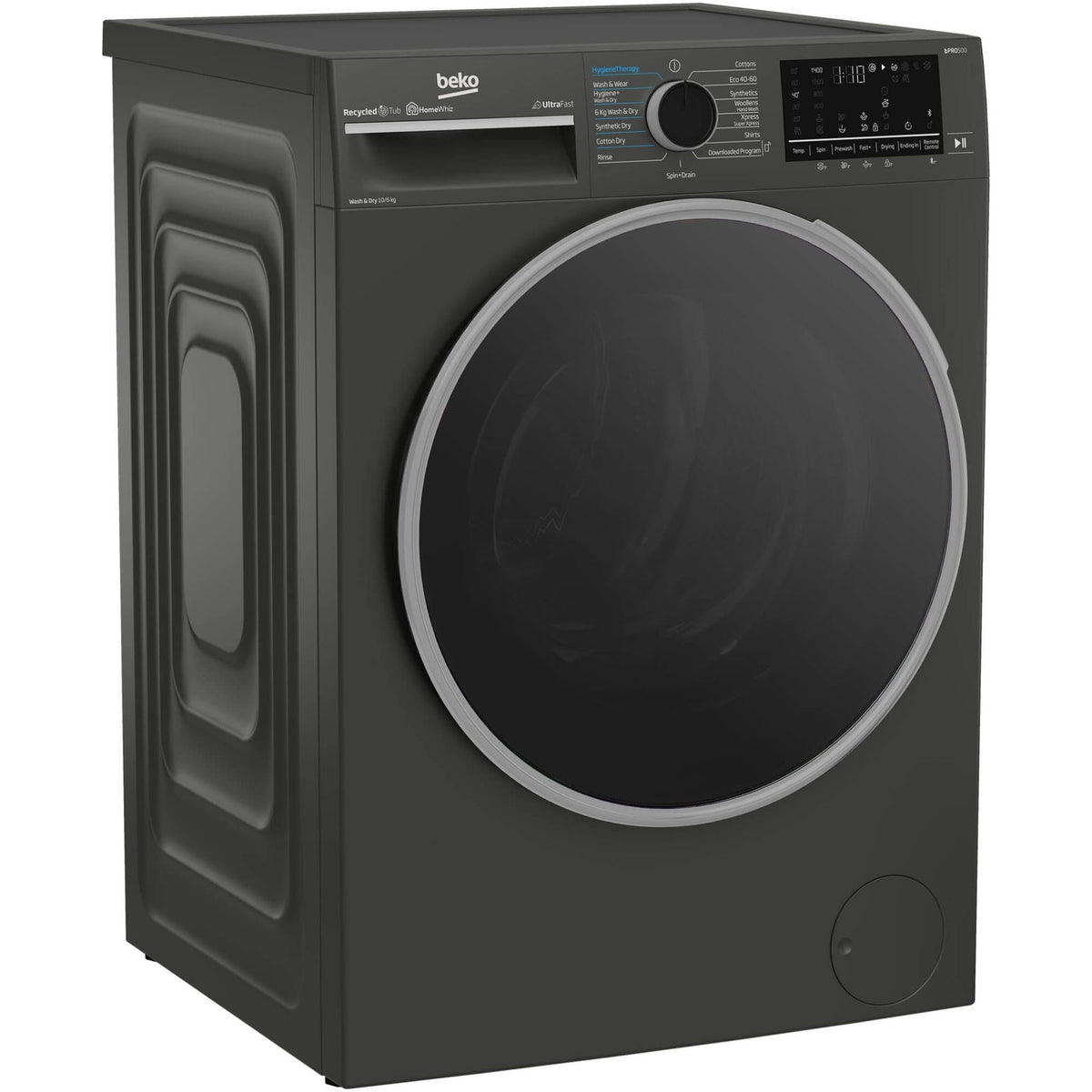 Beko Masina de spalat rufe Masina de spalat rufe cu uscator Beko B5DFT510442M | 10/6 kg, Clasa A / D, 1400rpm, Display
