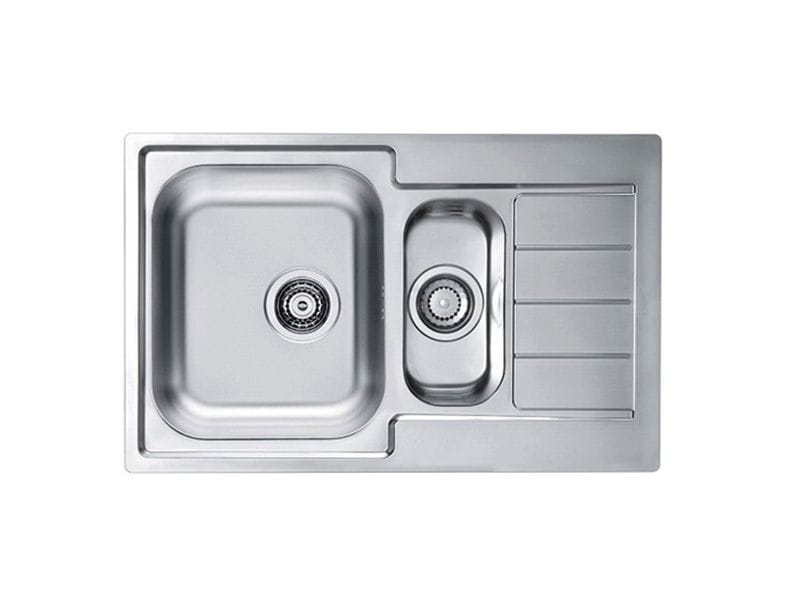 PC-Doc.ro Chiuveta bucatarie Chiuveta Alveus LINE 70 Linen 1082456 | Inox, 2 Cuve, 790x500mm, Stanga