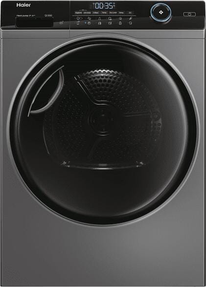 Haier Uscator de rufe Uscator de rufe Haier HD80-A3959R-S | 8kg, Pompa de caldura, A+++, WiFi, Antracit, 59.5x67.5x84.5cm