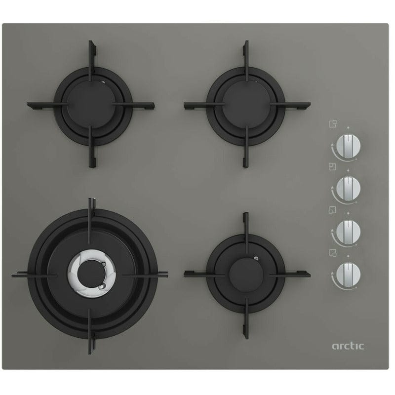 ARCTIC Plita pe gaz Plita pe Gaz Arctic ARSGW64120SMG | 60cm, 4 Arzatoare, Wok, Sticla