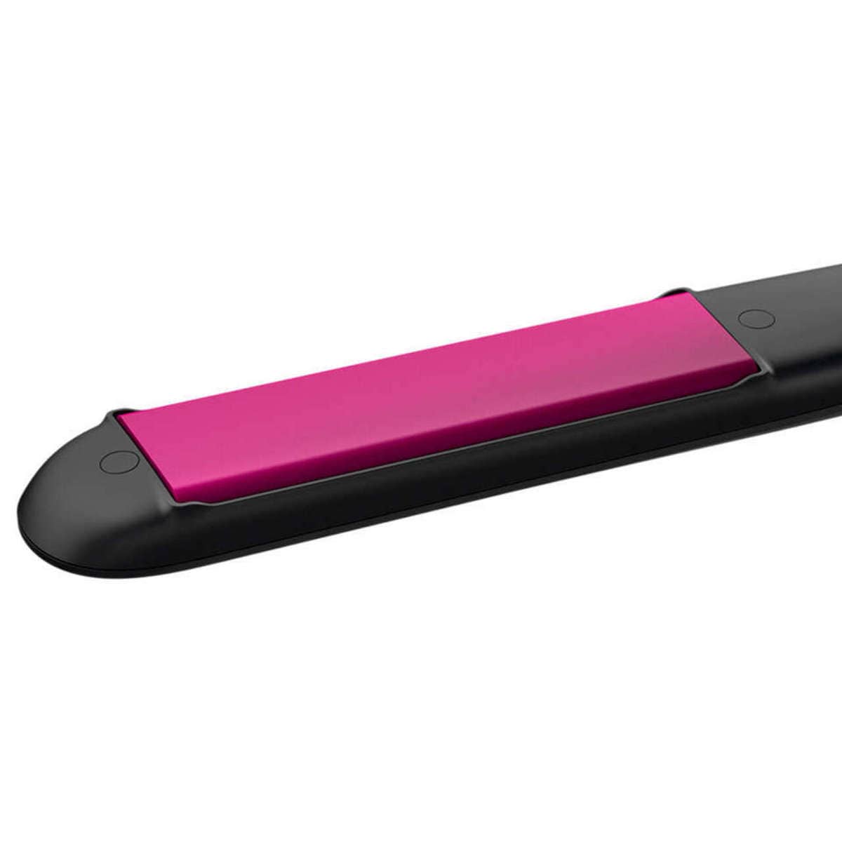 Philips Placa de indreptat parul Philips StraightCare Essential, 2 setari de temperatura, Placi cu infuzie de cheratina, Tehnologie ThermoProtect, Negru/Roz