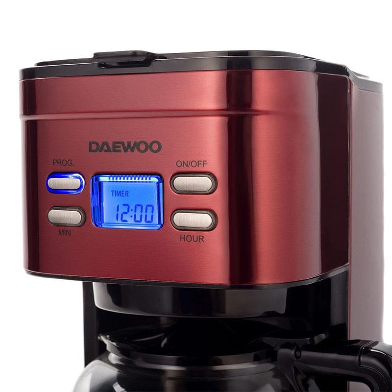 Daewoo Cafetiera Cafetieră Daewoo | 1000W, 1.5L, Negru