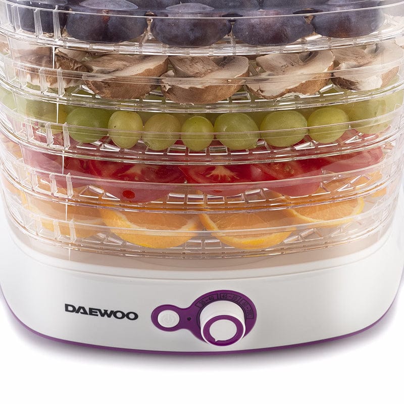 Daewoo Deshidrator Deshidrator Daewoo D-DD450W | 500W, Alb