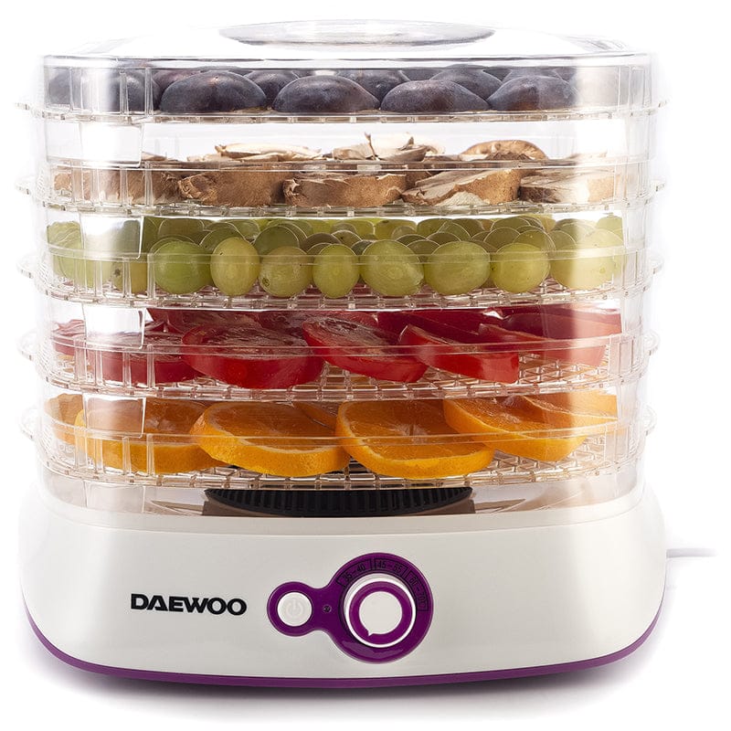 Daewoo Deshidrator Deshidrator Daewoo D-DD450W | 500W, Alb