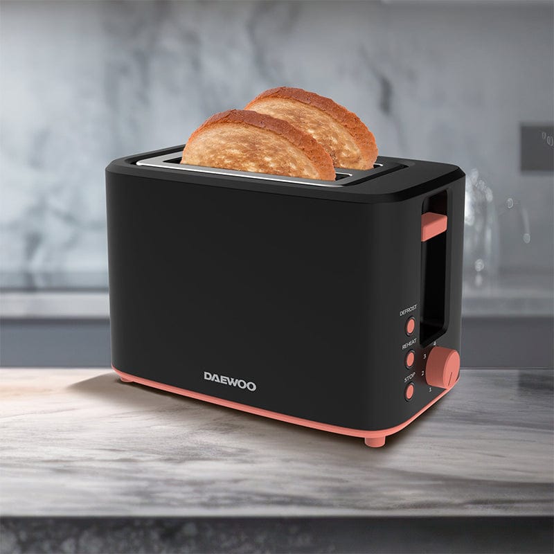 Daewoo Toaster Toaster Daewoo D-DBT70B | 900W, 28cm, Negru