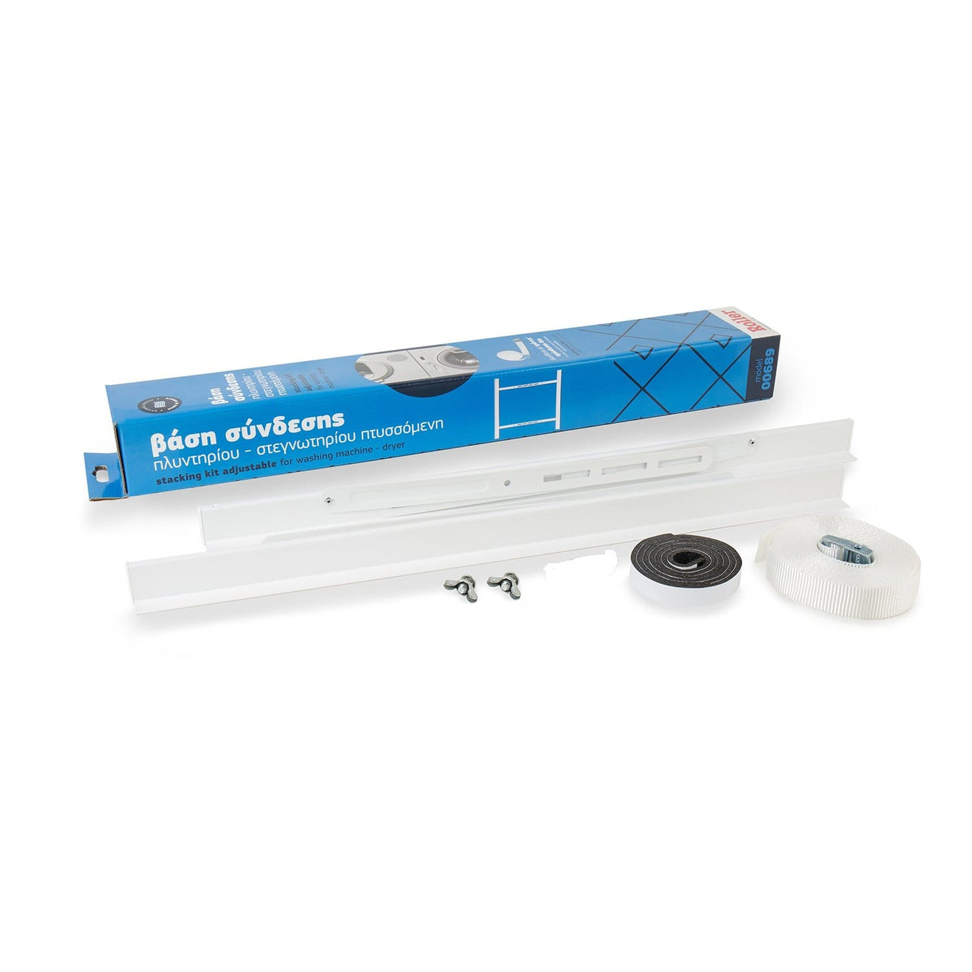 Roller Conector simplu pentru mașină de spălat Roller, 60 x 60 cm, cu accesorii incluse