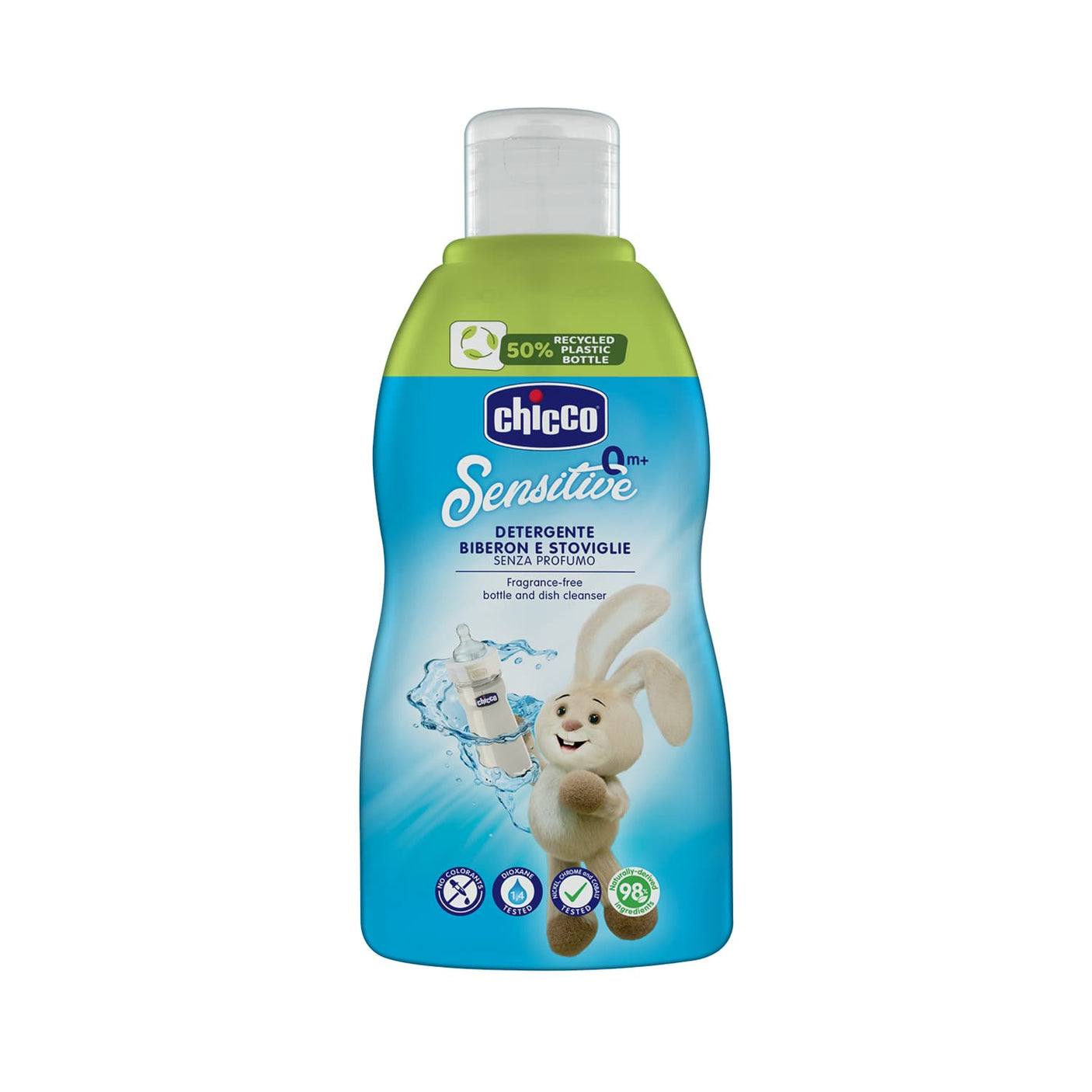 Chicco Îngrijire bebe Detergent pentru Biberoane si Vesela Bebelusului Chicco 09570-7 | 300ml, 0 Luni+