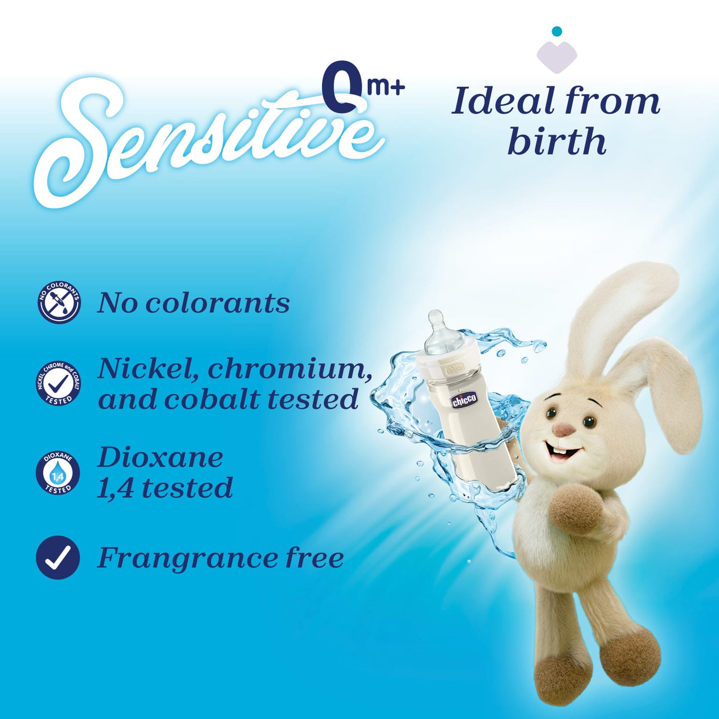 Chicco Îngrijire bebe Detergent pentru Biberoane si Vesela Bebelusului Chicco 09570-7 | 300ml, 0 Luni+