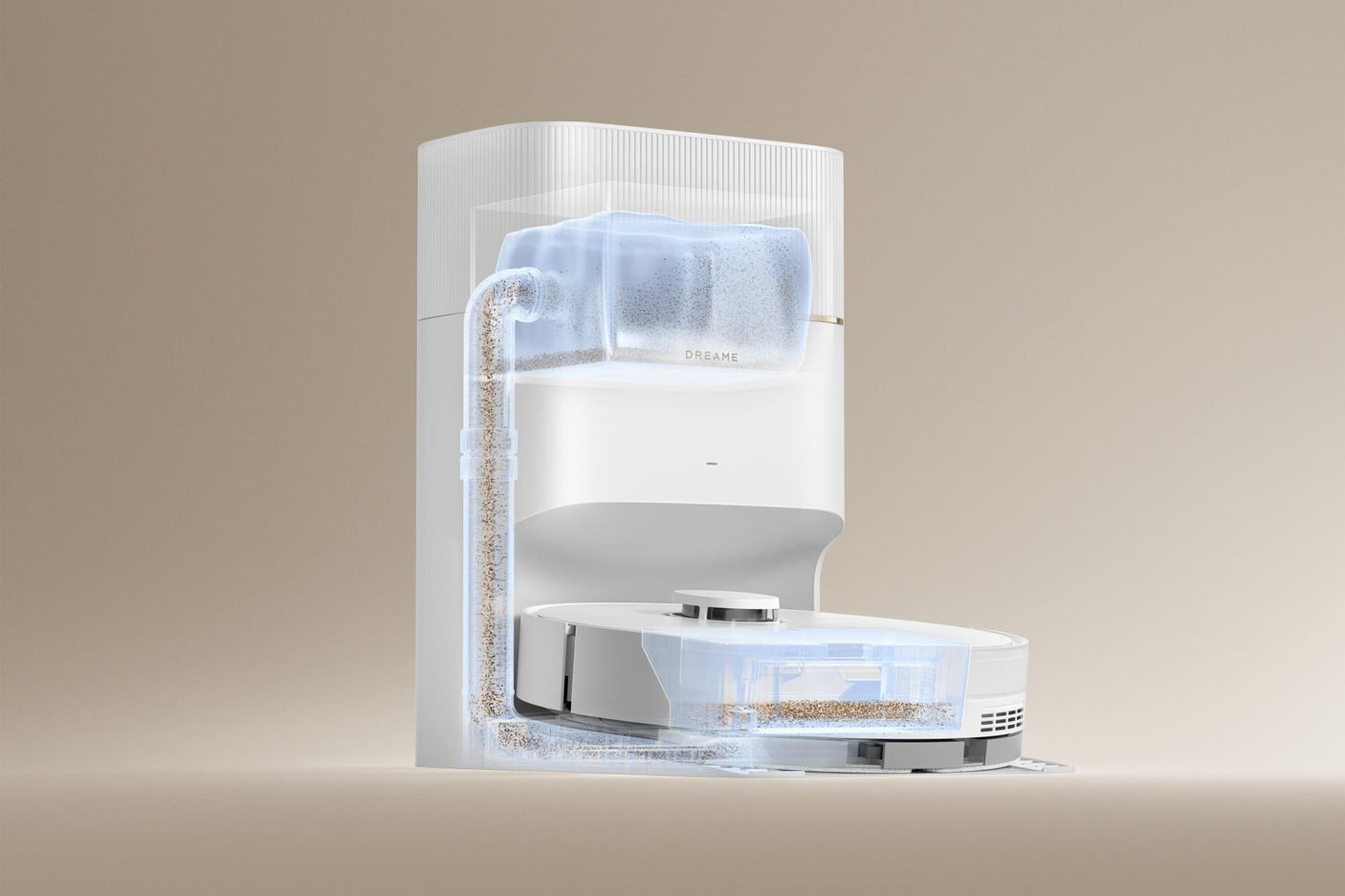 Dreame Aspirator robot Aspirator Dreame RLD43SD-WH | 0.5L, Alb, Smart