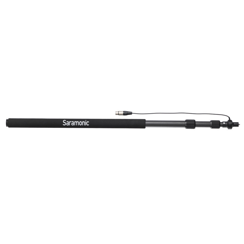 Brat telescopic Saramonic cu cablu XLR 2.5mFibra de carbon