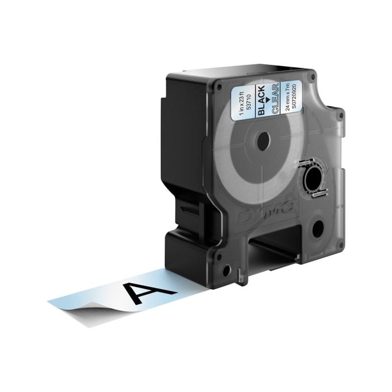 Dymo Bandă de etichetare Bandă de etichetare DYMO 53710 (S0720920) transparentă, text negru