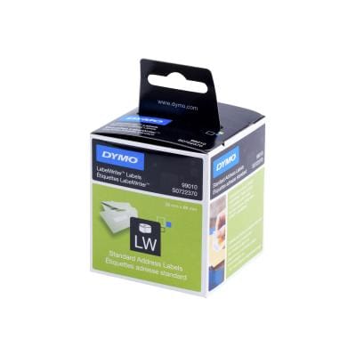 Dymo Etichete adresă Dymo 99010 (S0722370) pentru LabelWriter, imprimare rapidă și clară, pentru colete și corespondență