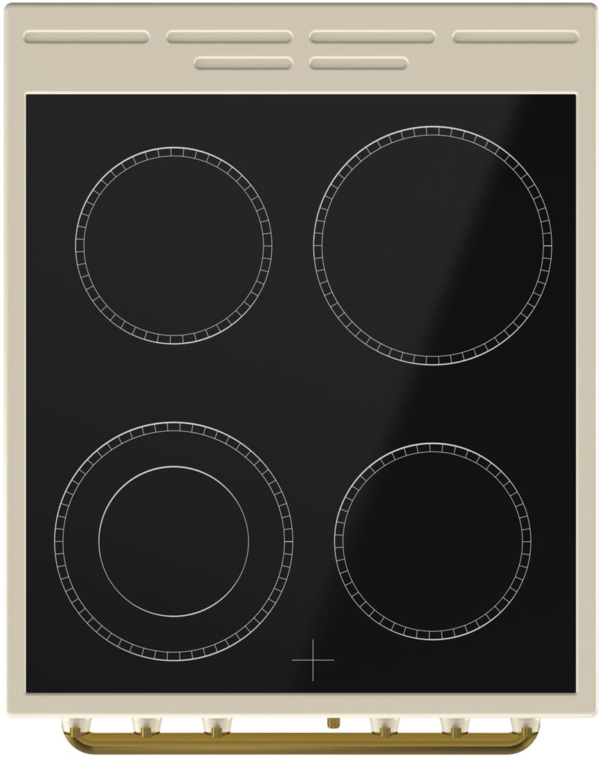 Gorenje Aragaz Aragaz Gorenje EC51CLI | 4 Arzatoare, Electric, Beige, 50x59.4x85cm