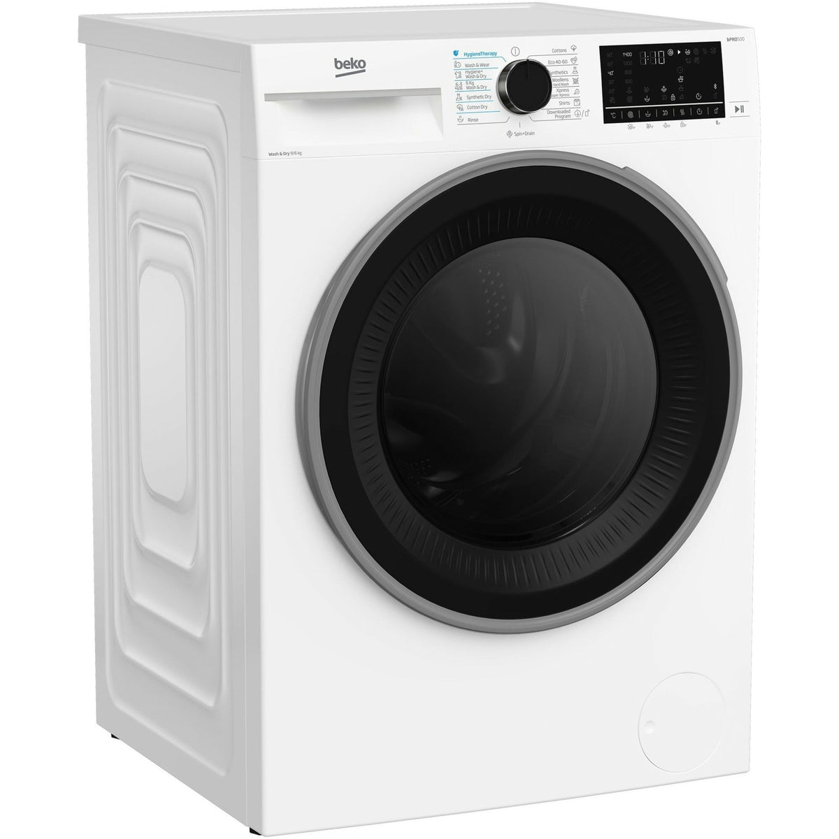 Beko Masina de spalat rufe Masina de spalat rufe cu uscator Beko B5DFT59442W | 9/6kg, 1400 rpm, Clasa A, SteamCure