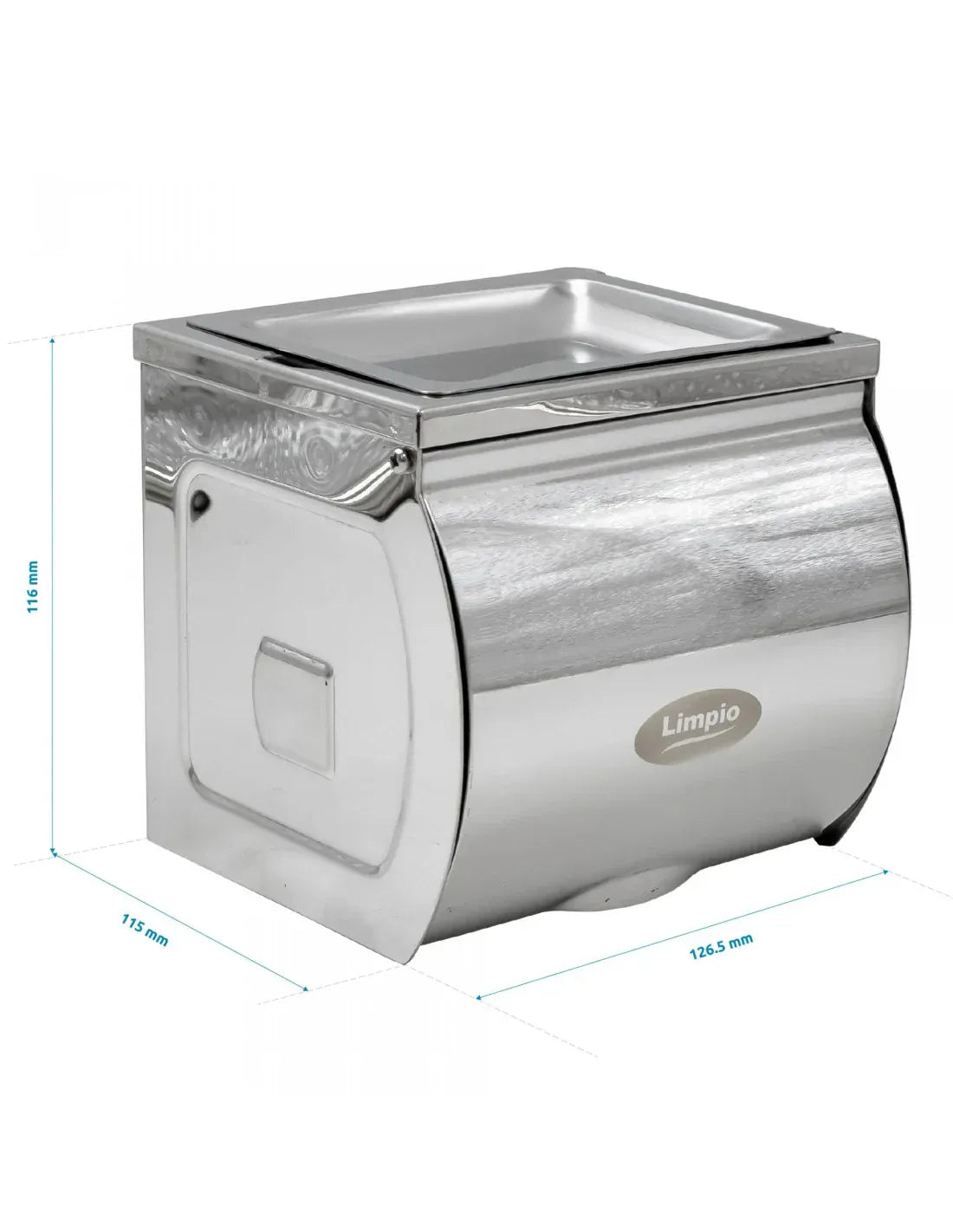 Limpio Dispenser Dispenser Hartie Igienica Limpio TD 10W3 | Alb, Perete, ABS