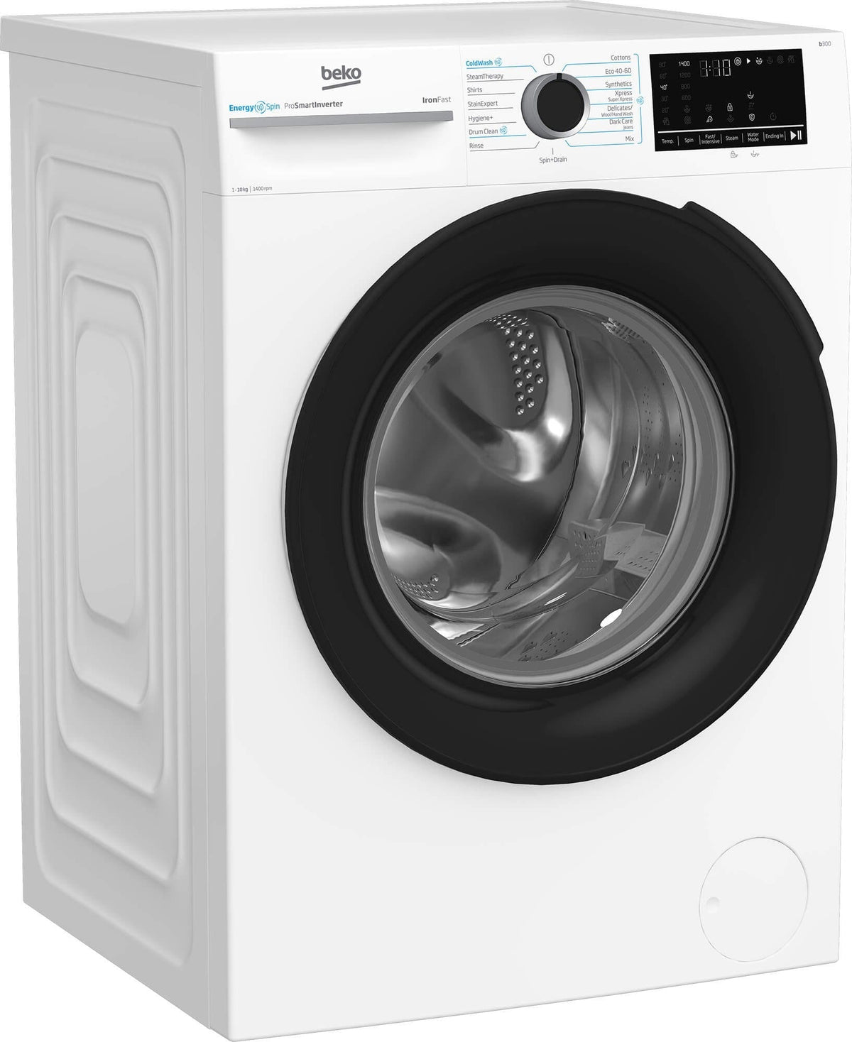 Beko Masina de spalat rufe Masina de spalat rufe Beko BM3WFU410415WB | 10kg, 1400rpm, Clasa A, 15 programe