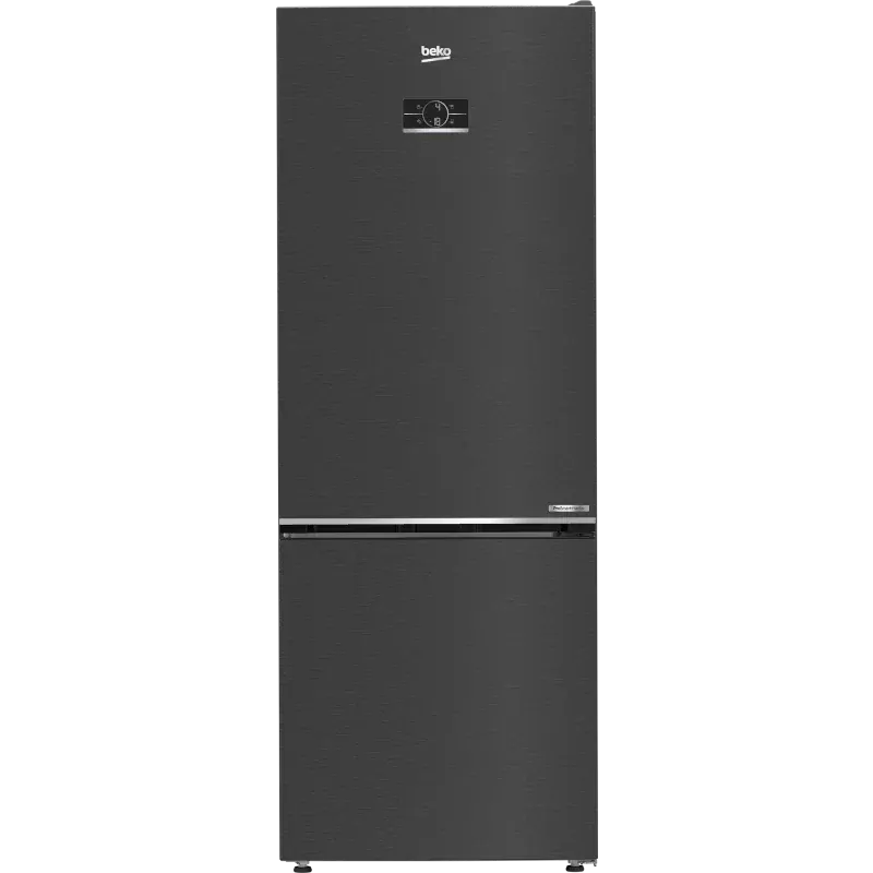 Beko Combina frigorifica Combina frigorifica Beko B3RCNE564HXBR | 490L, Clasa E, NoFrost, Dark Inox, 70x74.5x192cm