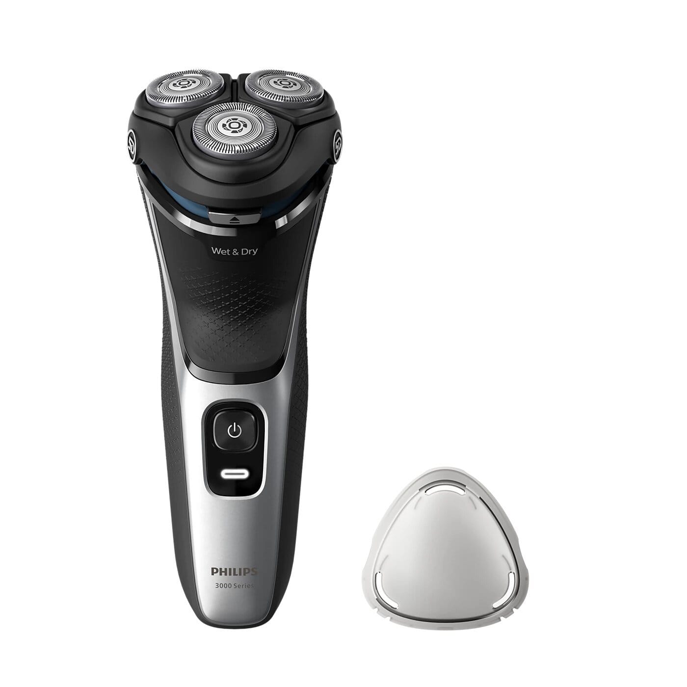 Philips Aparat de ras electric, PHILIPS, seria 3000, Argintiu/Negru