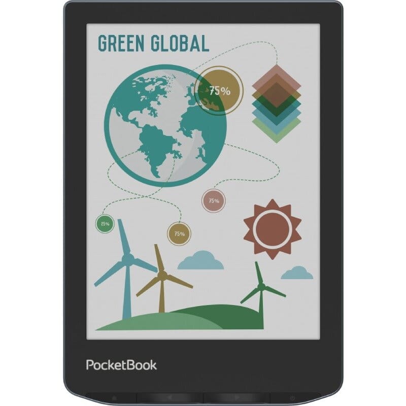 Ebook reader PocketBook PB634K3-1-WW | 2100mAh, 16GB, Gri, Bluetooth, Wireless