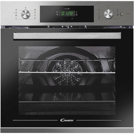 Cuptor incorporabil electric Candy FCTS886X WIFI | 70L, Pirolitic, Wi-Fi, Clasa A, Inox