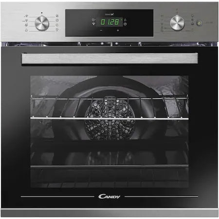 Candy Cuptor incorporabil Cuptor incorporabil electric Candy FCTS886X WIFI | 70L, Pirolitic, Wi-Fi, Clasa A, Inox, 59.5x56.8x59.5cm