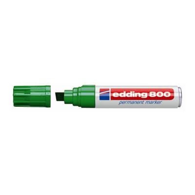 Edding Marker Marker permanent Edding 800 verde, pentru carton, plastic, metal, sticlă și lemn, scriere durabilă (4-800004)