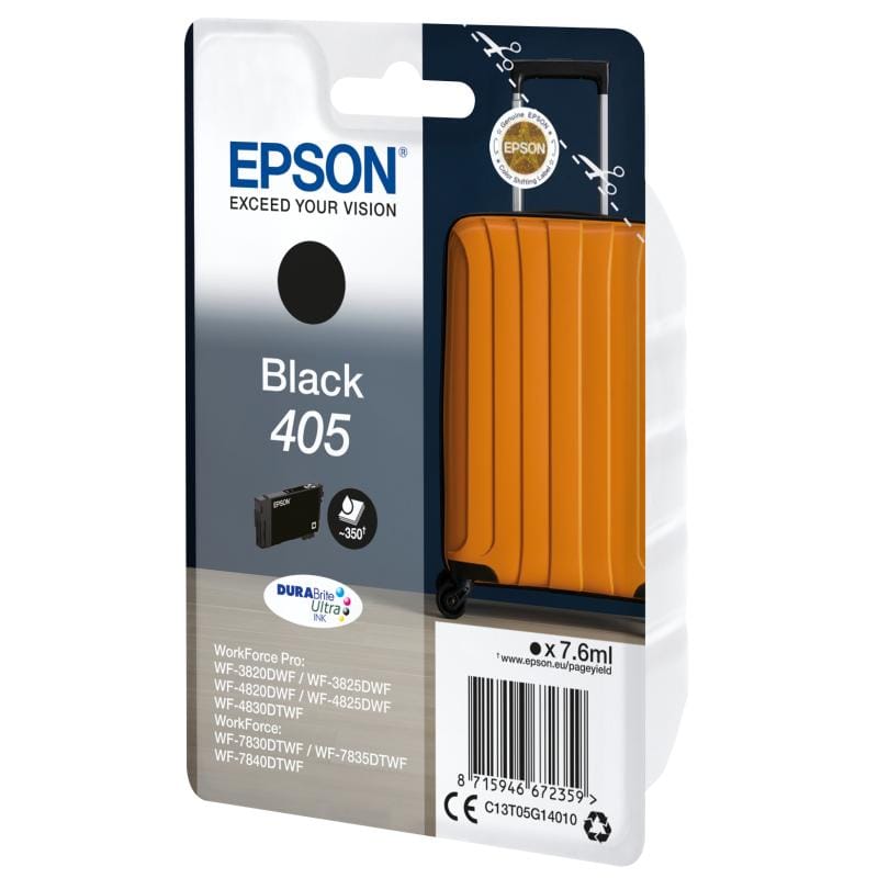 EPSON Epson Ink 405 Black Schwarz (C13T05G14010)