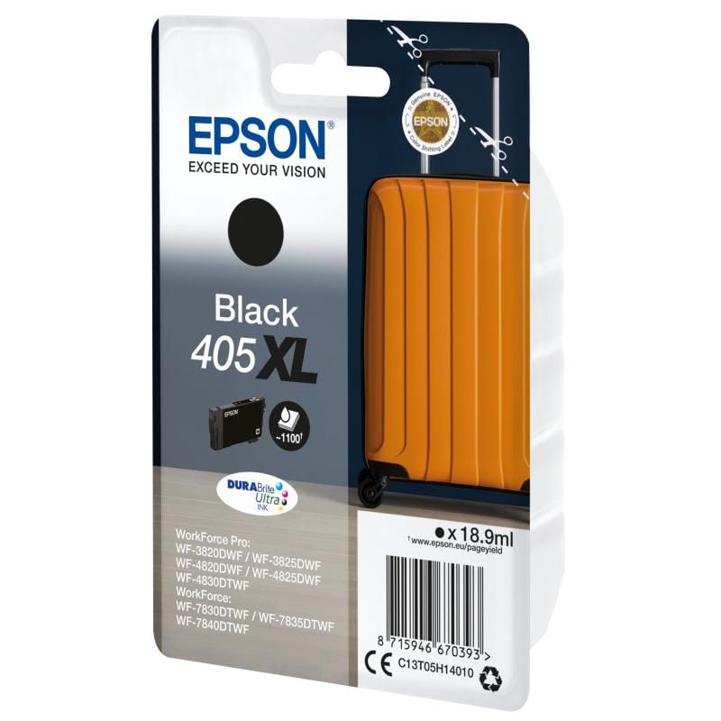 EPSON Epson Ink 405XL Black Schwarz (C13T05H14010)