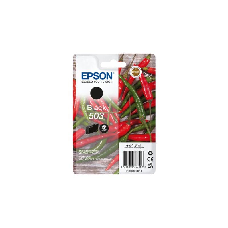 EPSON Epson Ink 503 Black Schwarz (C13T09Q14010)